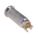 1x Threaded Cylinder Output Input Guitar Jack Plug Sockets 1/4" 6.35mm