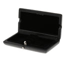 Black PU Leather Oboe Reeds Case Box for 3pcs Reeds Hold 9x4.5x2cm