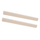 2 Pcs Classical Guitar Bridge Nut for String Instrument 84x2.5x7.8mm