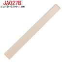 2 Pcs Classical Guitar Bridge Nut for String Instrument 84x2.5x7.8mm