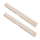 2 Pcs Classical Guitar Bridge Nut for String Instrument 80x2.5x9.5mm