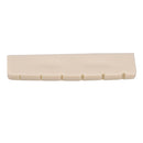 2 Pieces Left Handed Acoustic Guitar Nut Slotted for Guitar Parts Accessories 44x6x9.8-9mm