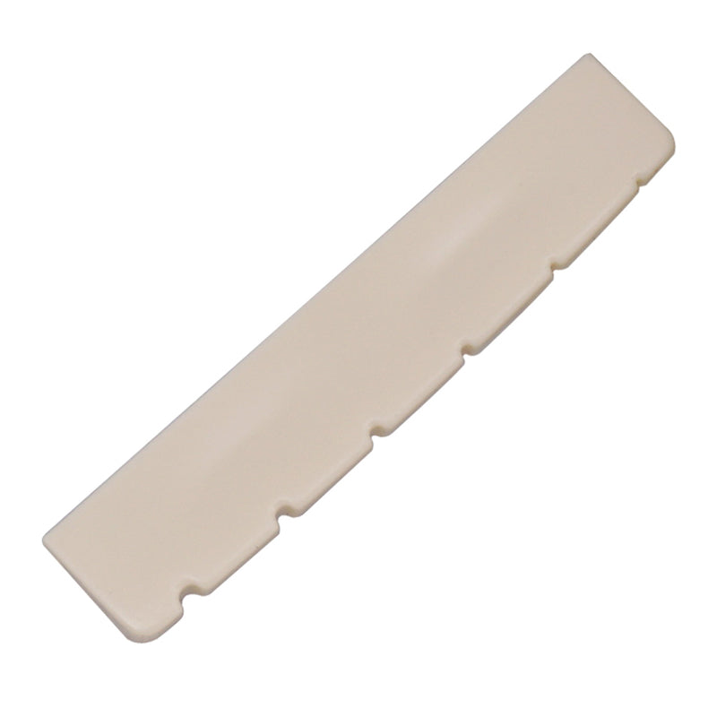 1 Set Left Handed Acoustic Guitar Saddle Nut Slotted for Guitar Parts Accessories