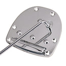 Electric Guitar Tremolo Bridge Tailpiece with Whammy Bar Screws for Jazzmaster Guitar Replacement Parts Silver