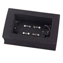 Iron Alnico 5 Humbucker Pickup Set for 4 String Cigar Box Guitar Replacement Parts