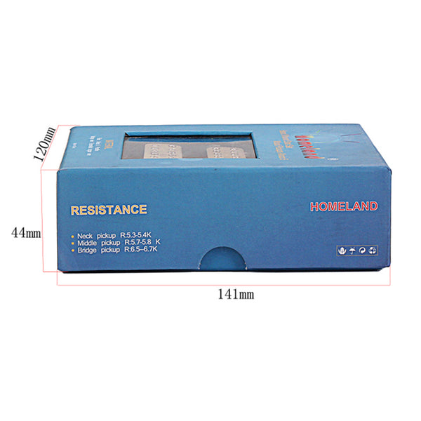 1 Set Alnico V Humbucker Pickups M/N/B for Fender Strat ST Electric Guitar Parts