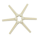 6pcs ABS Bridge Pin Set for Acoustic Guitar Turned String Pegs Parts
