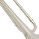 Bb Metal Trumpet Cavalry Trumpet Brass Instrument for Performance Silver