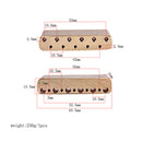 Brass Tremolo Block Sustain Bridge for Fender Strat Electric Guitar Replacement Parts