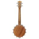 4 String Maple Resonator Tenor Banjo with Capo Strings Cleaning Cloth for Beginner