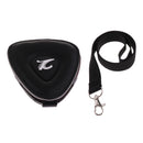 Guitar Pick Plectrum Holder Plectrum Bag with Strap for Musical Lovers
