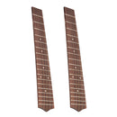 Guitar Neck Replacement Rosewood Neck Fingerboard for 26'' Ukulele Uke