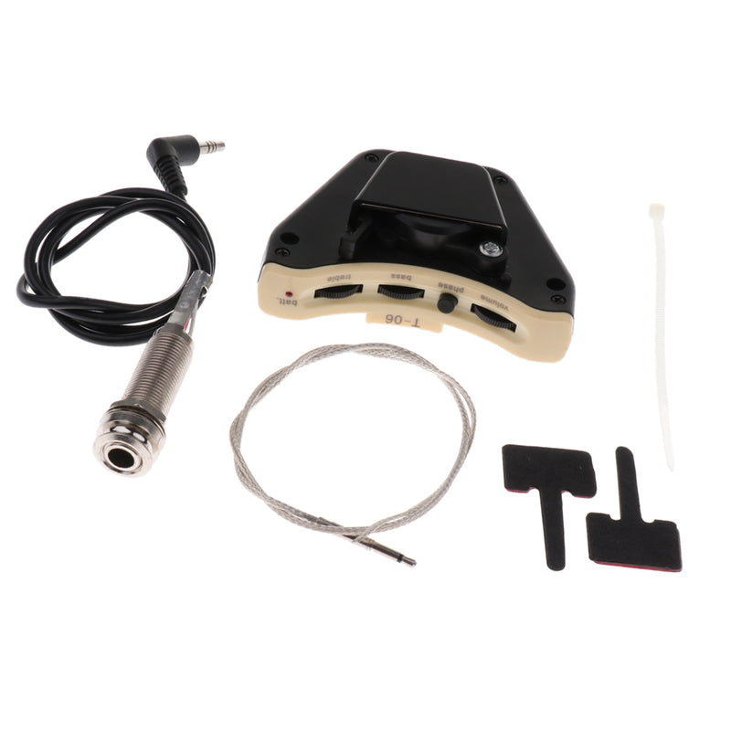 1 Set ABS Sound Hole Guitar Pickup For Acoustic Folk Classcial Guitar