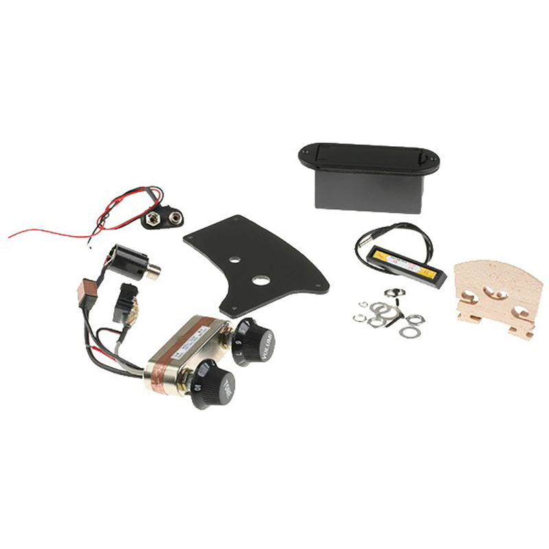 1 Set 4/4 Size Electric Violin Accessories, Violin Pickup Bridge Nut Wiring Diagram