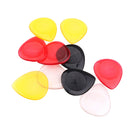 Portable Guitar Pick Plectrum Acoustic Guitar Water Drop Shaped, Pack of 10