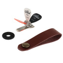 Guitars Leather Strap Hook Headstock with Picks & Pick Spring Holder & Washer