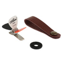 Guitars Leather Strap Hook Headstock with Picks & Pick Spring Holder & Washer