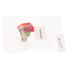 3Pcs 0.71mm Guitar Bass Plectrums Finger Picks with 1Pc Spring Pick Holder Organiser Set