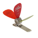 3Pcs 0.71mm Guitar Bass Plectrums Finger Picks with 1Pc Spring Pick Holder Organiser Set