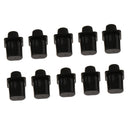 10 Pieces Toggle Switch Tips Knobs Cap Black for Tele TL Electric Guitar Parts