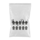 10 Pieces Toggle Switch Tips Knobs Cap Black for Tele TL Electric Guitar Parts