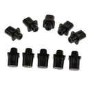 10 Pieces Toggle Switch Tips Knobs Cap Black for Tele TL Electric Guitar Parts