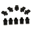 10 Pieces Toggle Switch Tips Knobs Cap Black for Tele TL Electric Guitar Parts
