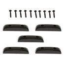 5 Pcs Bass Thumb Rest Finger Rest Thumbrest for Bass Guitar Accessory