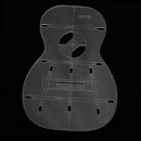 26inch Ukulele Uke Body Template DIY for Guitar Luthier Builder Tool