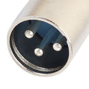 XLR 3Pin Male to XLR Male Audio Adapter Converter Connector for Microphone