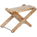 Adjustable Guitar Foot Rest Stool Pedal Foot Step,Made of Solid Wood,for Practice and Stage Performance
