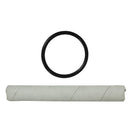 1 Set Suede Mallet&Rubber O-ring for Playing Quartz Crystal Singing Bowl