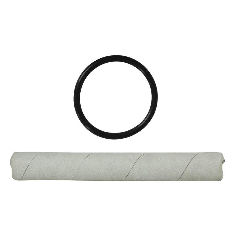 1 Set Suede Mallet&Rubber O-ring for Playing Quartz Crystal Singing Bowl