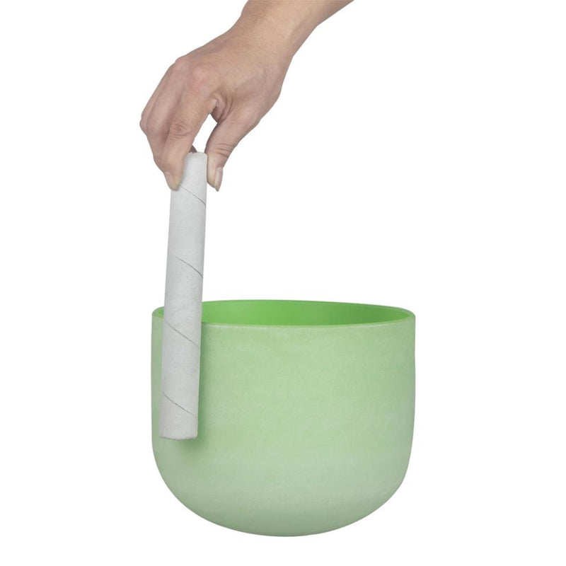 1 Set Suede Mallet&Rubber O-ring for Playing Quartz Crystal Singing Bowl