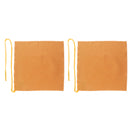2x Cleaning Towel Musical Instrument Maintenance Tool for Clarinet Yellow