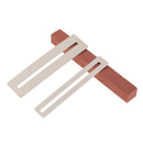 Guitar File Fret Nut Saddle Slot Grinding Set + Whetstone + Sandpaper Block