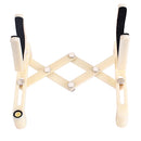 Foldable Plastic Violin Stand Holder Cream for Ukulele Violins Accessory