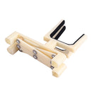 Foldable Plastic Violin Stand Holder Cream for Ukulele Violins Accessory