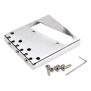 Chrome Electric Guitar 3 Saddles Bridge for Fender Tele TL Style Guitar Replacement