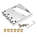 Double Pickup Bridge Tailpiece w/ Screws Wrench Set for Telecaster Guitar