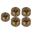 4pcs Speed Knob Electric Guitar Tone Volume Control Knobs for Gibson LP Electric Guitar Parts