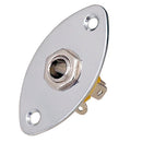 Electric Guitar Jack Plate Guitar Bass Jack Plug Socket for Electric Guitar