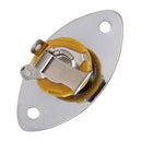 Electric Guitar Jack Plate Guitar Bass Jack Plug Socket for Electric Guitar