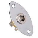 Electric Guitar Jack Plate Guitar Bass Jack Plug Socket for Electric Guitar