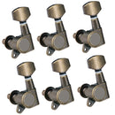 6 Pieces 6L Sealed Gear Guitar Tuning Pegs Machine Heads for Acoustic Electric Guitar Parts