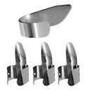 3 Finger Picks + 1 Thumb Pick Metal Plectrum for Guitar Ukulele Parts