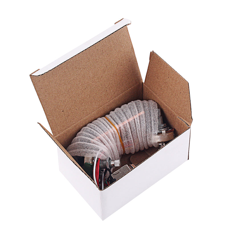 1 Set Copper Dual Rail Single Coil Pickup Humbucker for Electric/Cigar Box Guitar Parts DIY