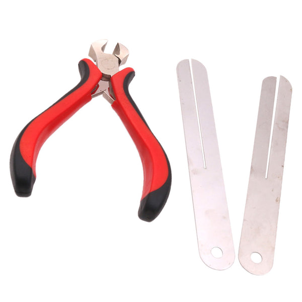 1 Set Guitar Fret Measuring Ruler Fretboard Protector with String Cutter