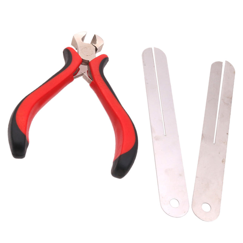 1 Set Guitar Fret Measuring Ruler Fretboard Protector with String Cutter