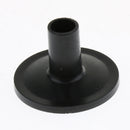 2pcs Drum Set Hi-Hat Cymbal Felts Washers Pads with Cymbal Sleeve Black